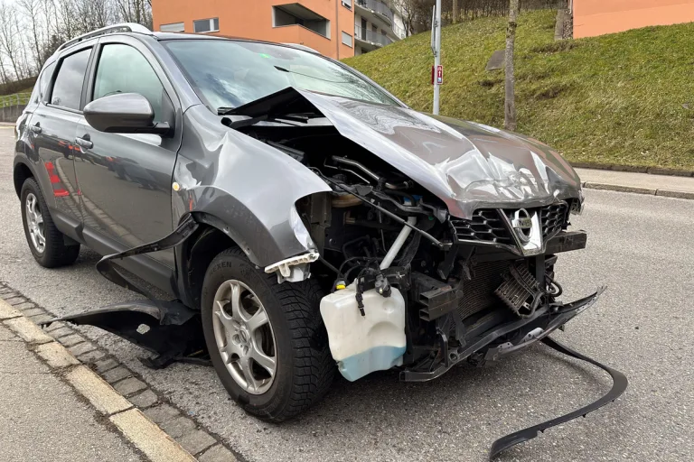 St.Gallen - Unfall nach Vortrittsmissachtung