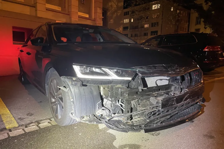 St.Gallen - Unfall aufgrund von Unachtsamkeit 