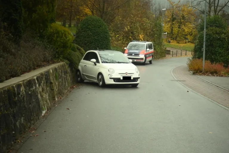 Schaan – Personenwagen macht sich selbständig