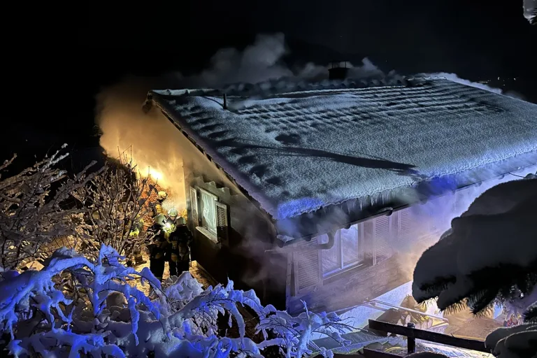 Jakobsbad AI - Haus nach Brand unbewohnbar