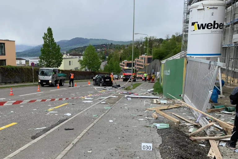 Wädenswil ZH – Ein Verletzter nach Unfall