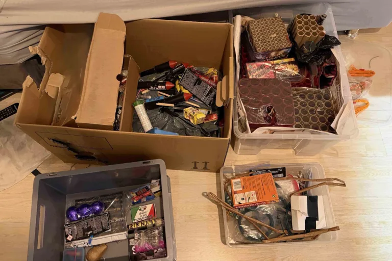 Gumpoldskirchen – 120 Kilogramm Pyrotechnik sichergestellt
