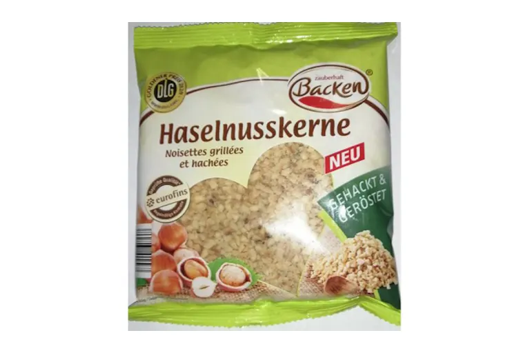 Achtung Salmonellen – Hersteller ruft Haselnusskerne via NORMA zurück