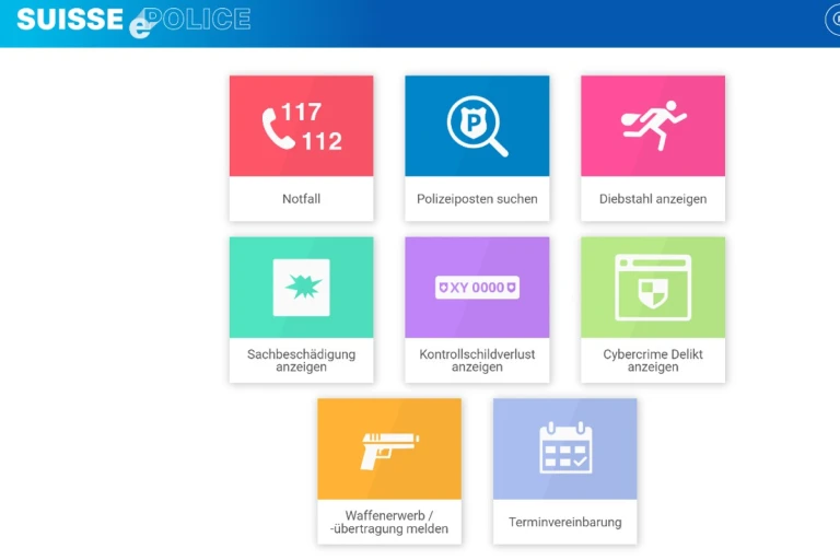 Anzeigen im Kanton Bern neu auch online möglich