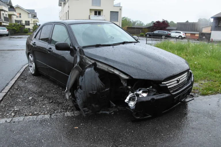 Sennwald SG – Bei Ausweichmanöver Unfall verursacht