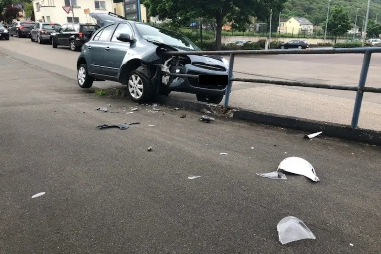 Unfall in Trier-Ehrang mit verletzter Person