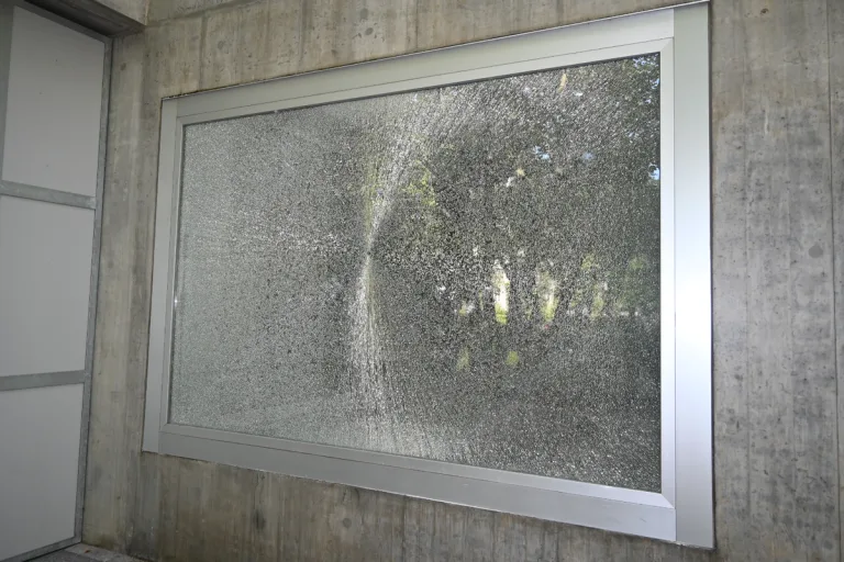 Balzers FL - Mehrere Glasscheiben eingeschlagen 