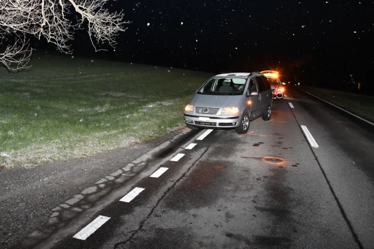 Chur GR - 55-jähriger Fussgänger von Auto erfasst
