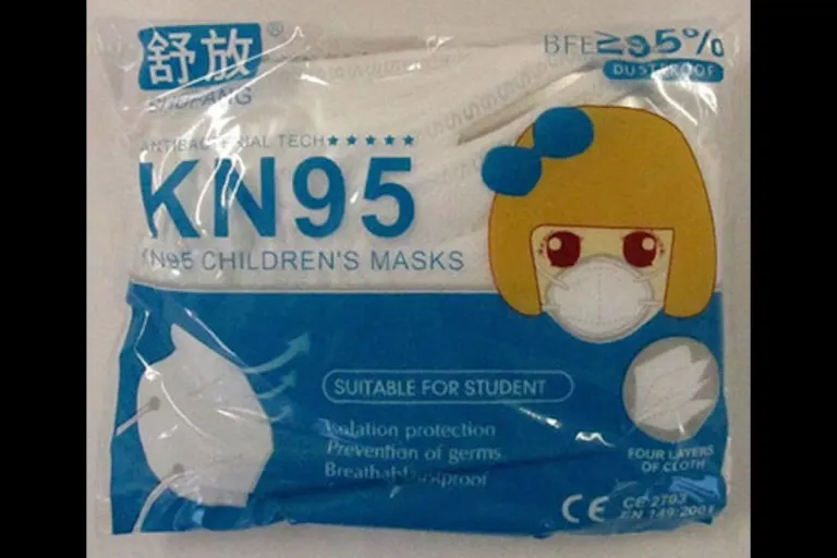 Rückruf – Rapex warnt vor SHUFANG KN95 Kindermasken