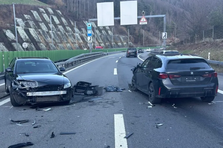 A8 Alpnachstad OW – Stau nach Unfall