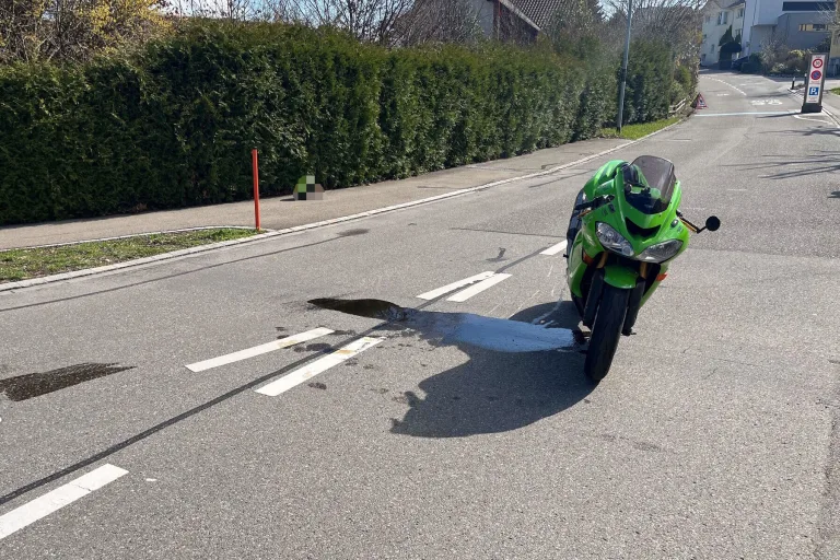 Flawil SG – Unfall an der Oberstrasse