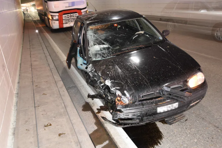 A3 Murg SG – Unfall durch Sekundenschlaf