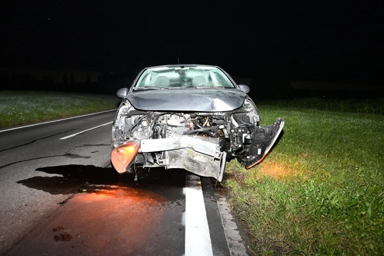 Waldkrich SG - Fahrunfähig Unfall verursacht
