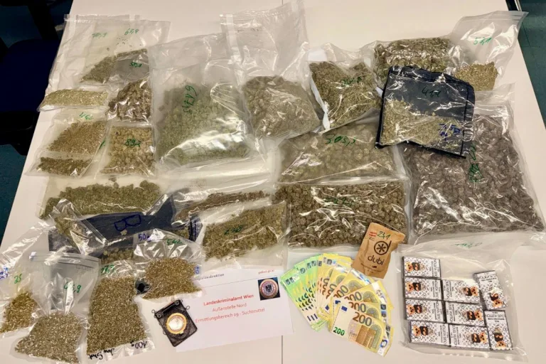 Wien – Cannabis sichergestellt und Dealer festgenommen