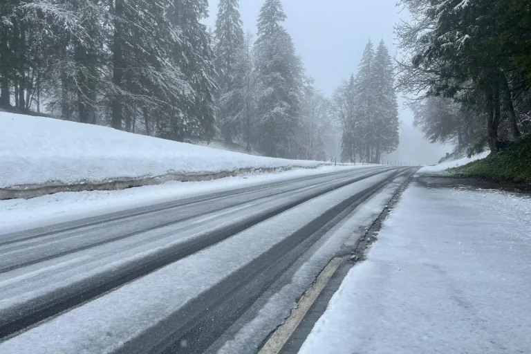 Kanton Uri – Starker Schneefall führt zu Verkehrsbehinderungen auf der A2
