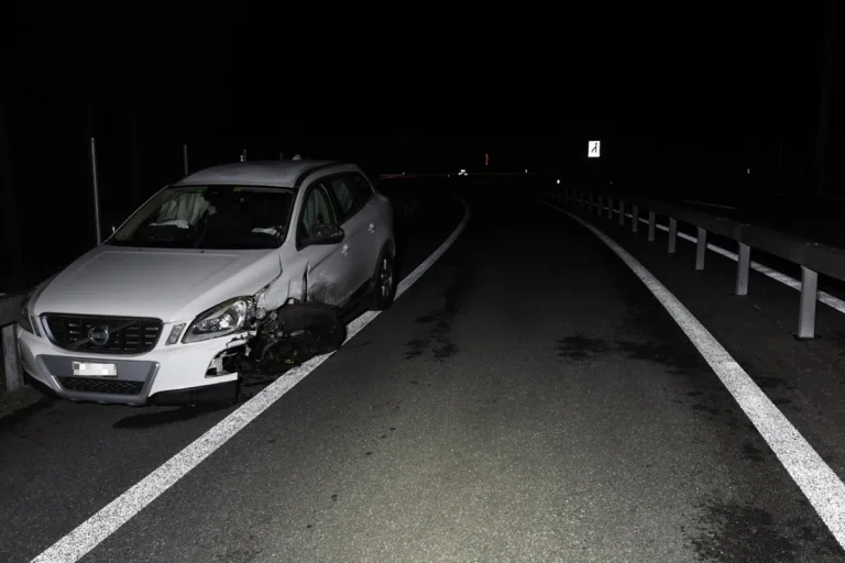 Sufers GR - Unfall durch Schlaf am Steuer