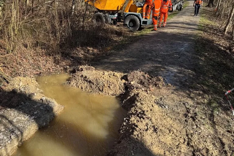 Winterthur – Strasse nach Abwasseraustritt noch gesperrt