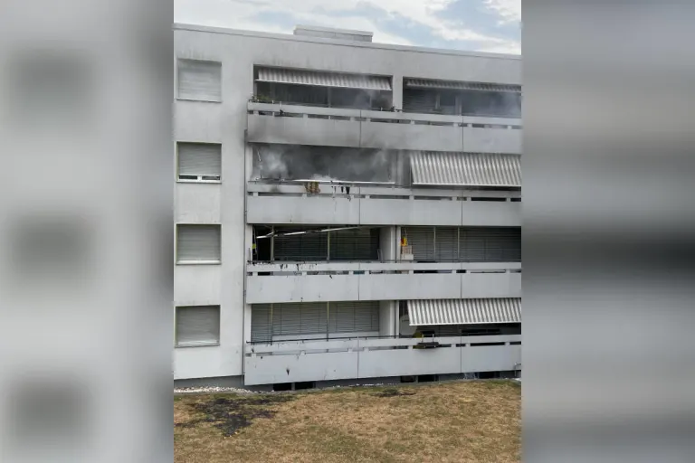 Rheinfelden AG – Grillbrand verläuft glimpflich 