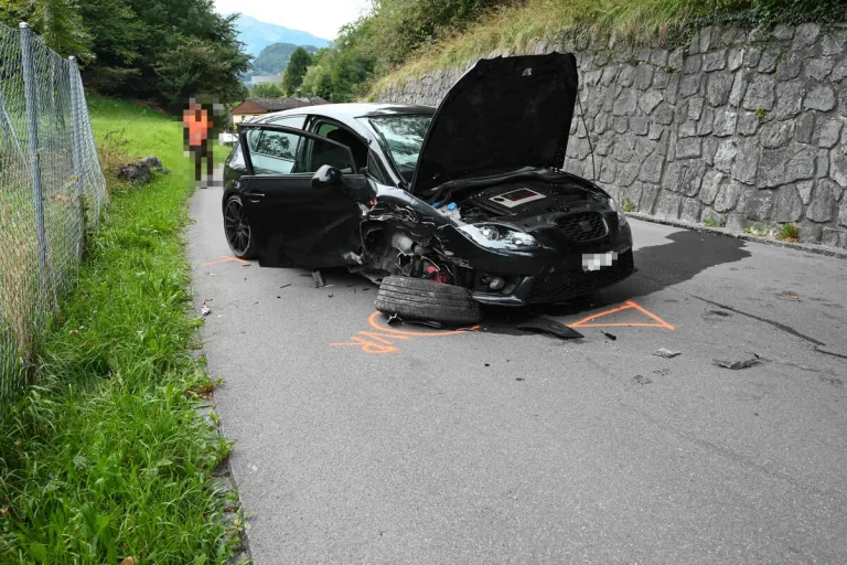 Kanton St.Gallen – Elf Lenker alkoholisiert oder fahrunfähig - ein Unfall