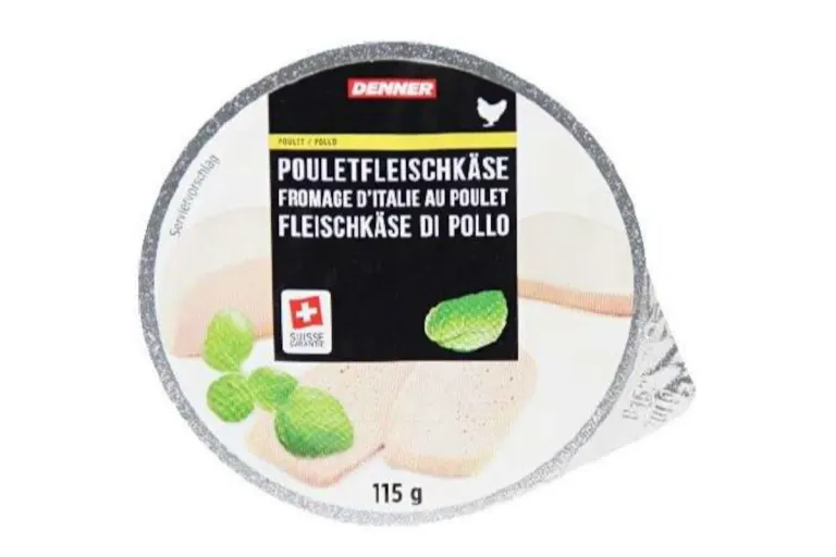 Denner ruft das Pouletfleischkäse wegen nicht deklariertem Allergen zurück