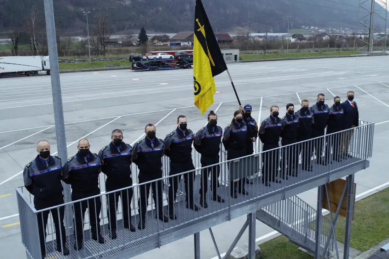 Erstfeld UR – Inpflichtnahmen und Beförderungen bei der Kantonspolizei