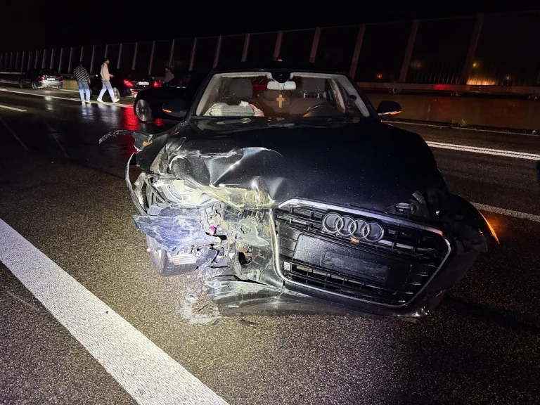 A1 Niederlenz AG – Neulenker schläft ein und verursacht Unfall