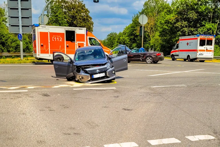 Xanten – Heftige Kollision mit vier Verletzten