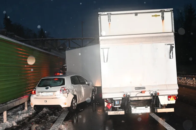 A1 St.Gallen – Unfall führt zu langen Staus im Morgenverkehr