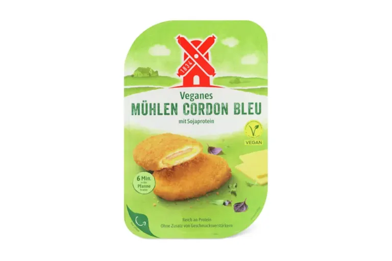 Rückruf für veganes Mühlen Cordon Bleu von Rügenwalder Mühle
