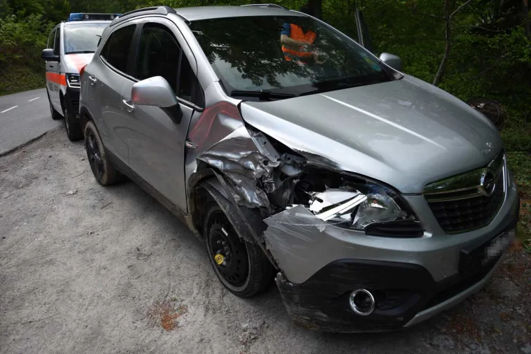 Bad Ragaz SG - Opel kracht in Felswand - Fahrer alkoholisiert