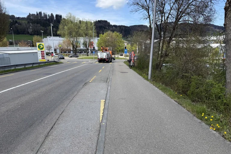 Unfall in St. Gallen – Sturz mit E-Bike