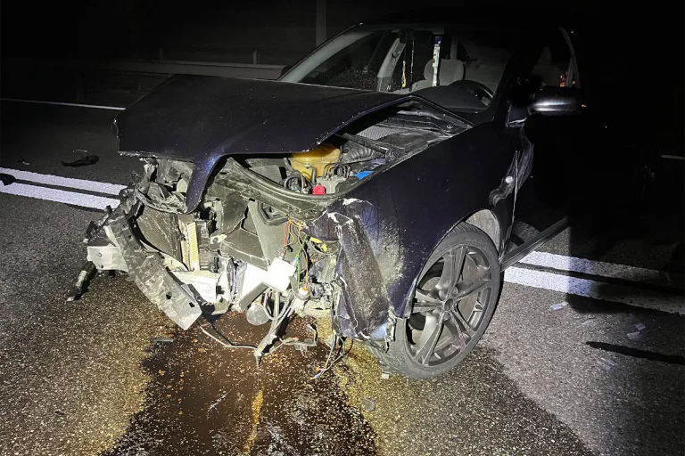 A22 Liestal BL - Verkehrsunfall unter Alkohol- und Drogeneinfluss