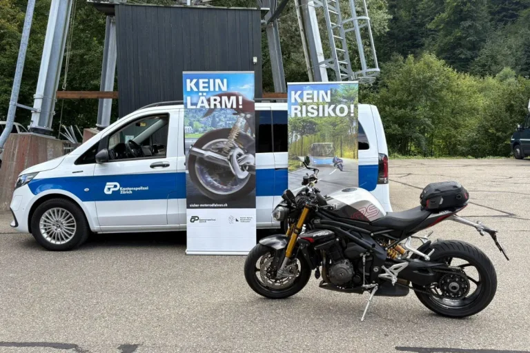 Steg im Tösstal ZH – Zahlreiche Mängel bei Motorradkontrolle