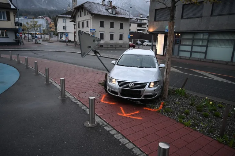 Schaan FL - Selbstunfälle mit Sachschadenfolge
