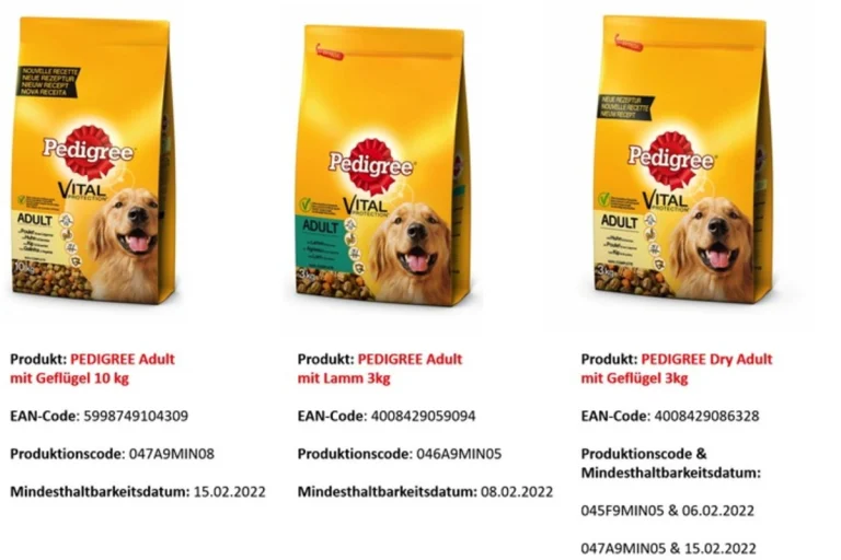 Mars Schweiz - Trockenfutter für Tiere wird zurückgerufen!
