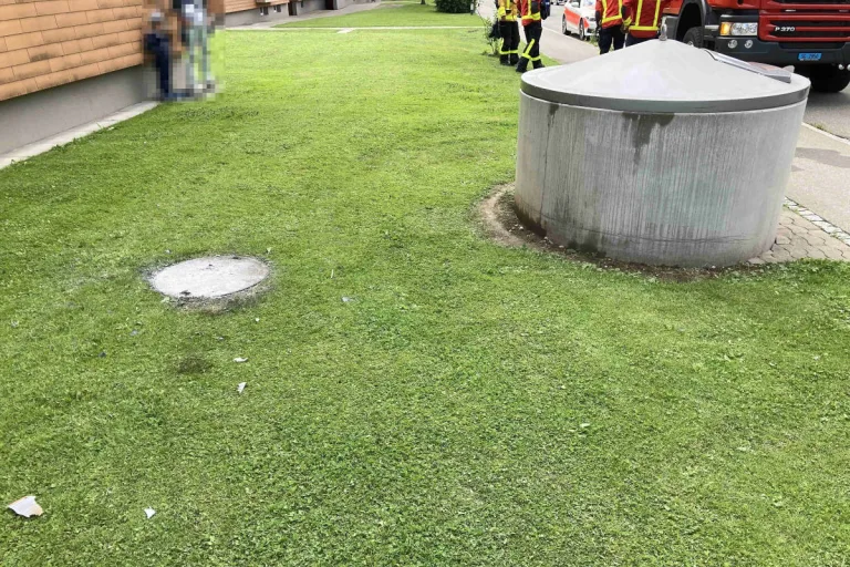 Gossau SG – Rauchentwicklung in Unterflurcontainer – Zeugenaufruf
