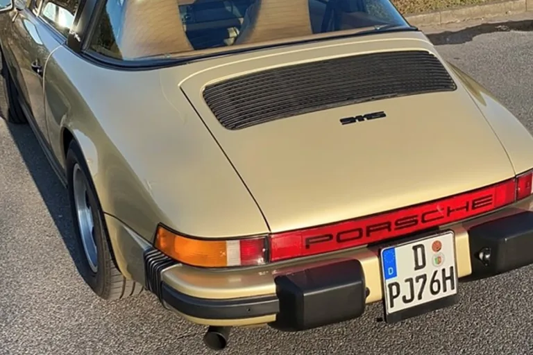 Wachtendonk NRW – Diebstahl eines goldenen Porsche 911S Targa