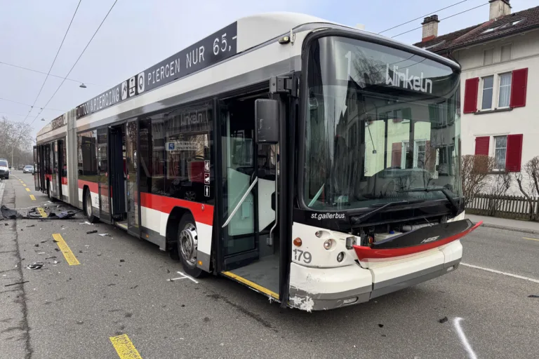 St.Gallen – Kollision nach einer Vortrittsmissachtung 