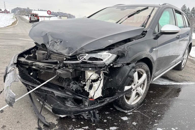 Littau LU – Unfall an Verzweigung