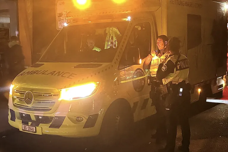 Fasnacht in Basel-Stadt BS – Sanität und Polizei im Dauereinsatz 