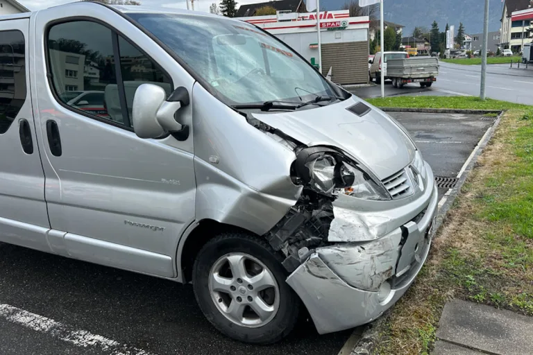 Schaan FL – Mehrere Auffahrunfälle
