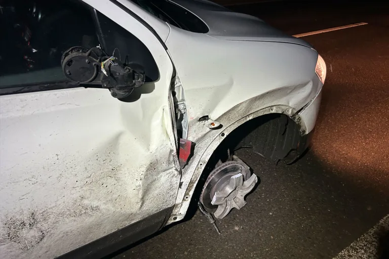 Martinstein – Unfallflucht endet auf Bremsscheibe