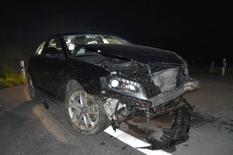 Herisau AR - Totalschaden nach Verkehrsunfall