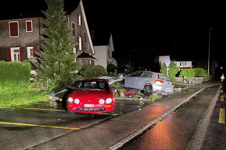 Sirnach TG – Am Steuer eingeschlafen und Unfall mit zwei Verletzten gebaut