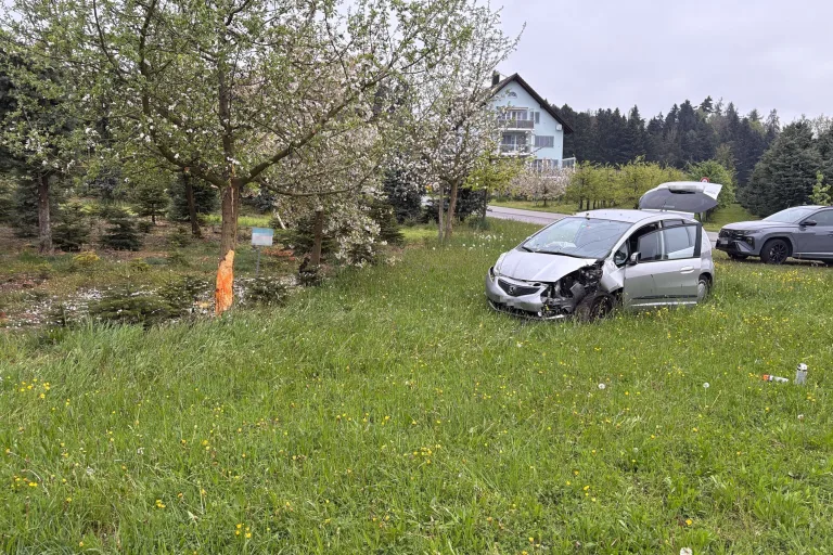 Engelburg  SG – Autofahrerin prallt bei Unfall gegen Baum