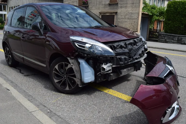 Herisau AR - Blechschaden nach Verkehrsunfall