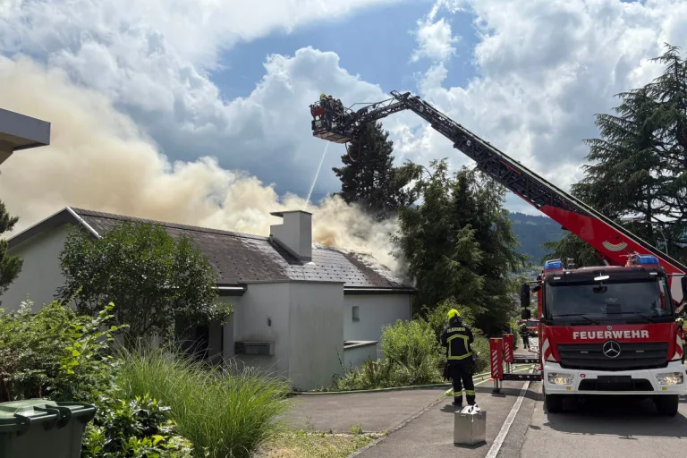 Kriens LU – Ursache bei Brand eines Hauses ermittelt