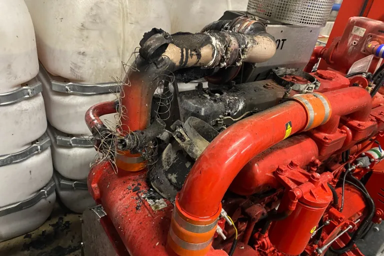 Märstetten TG - Brand in Lagerhalle