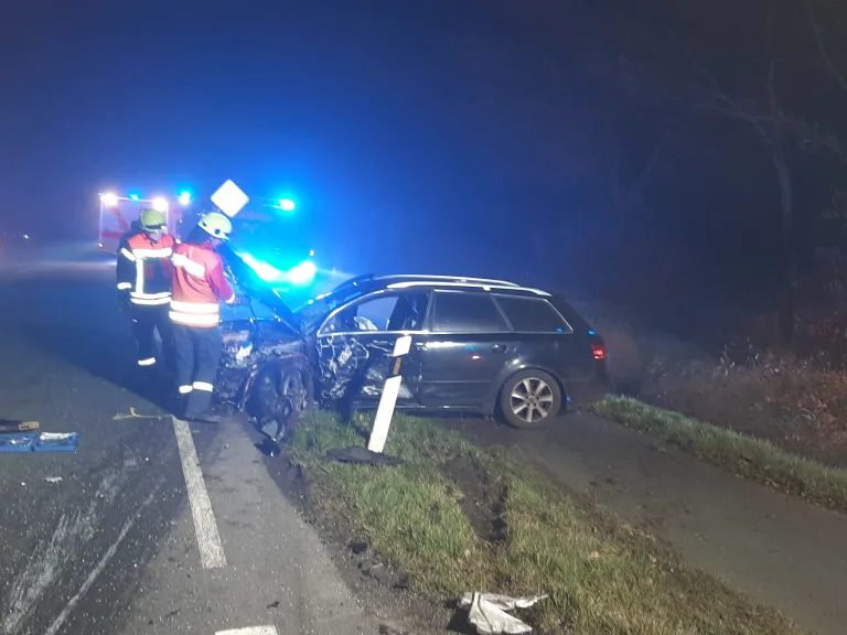 Hassendorf-Jeerhof: Unfall bei Nebel – Drei Menschen verletzt