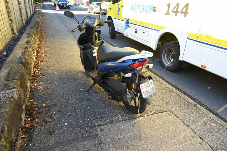 Mels SG – 76-Jähriger bei Unfall mit Motorrad verletzt